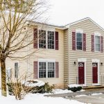 Manchester residential townhome community with unfinished basement, washer/dryer hookups, private patio and assigned off-street parking.