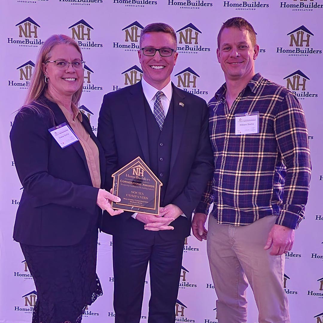 Socha Companies Wins 2023 Cornerstone Award For Best Multifamily Construction Market Rate At The Timbers Community
